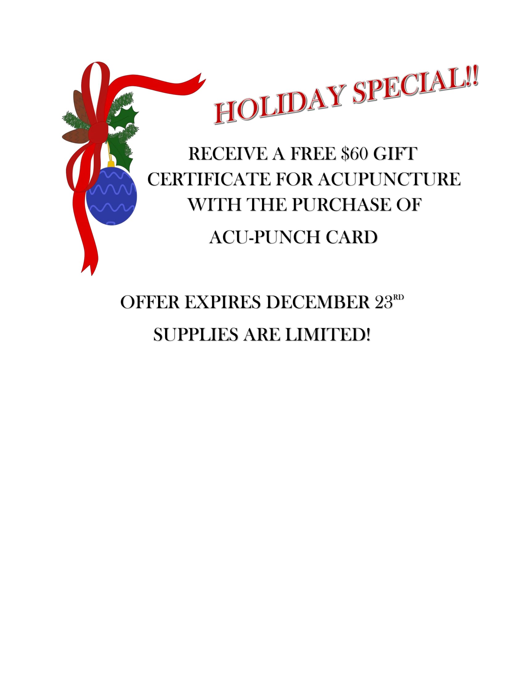 Holiday Special! 