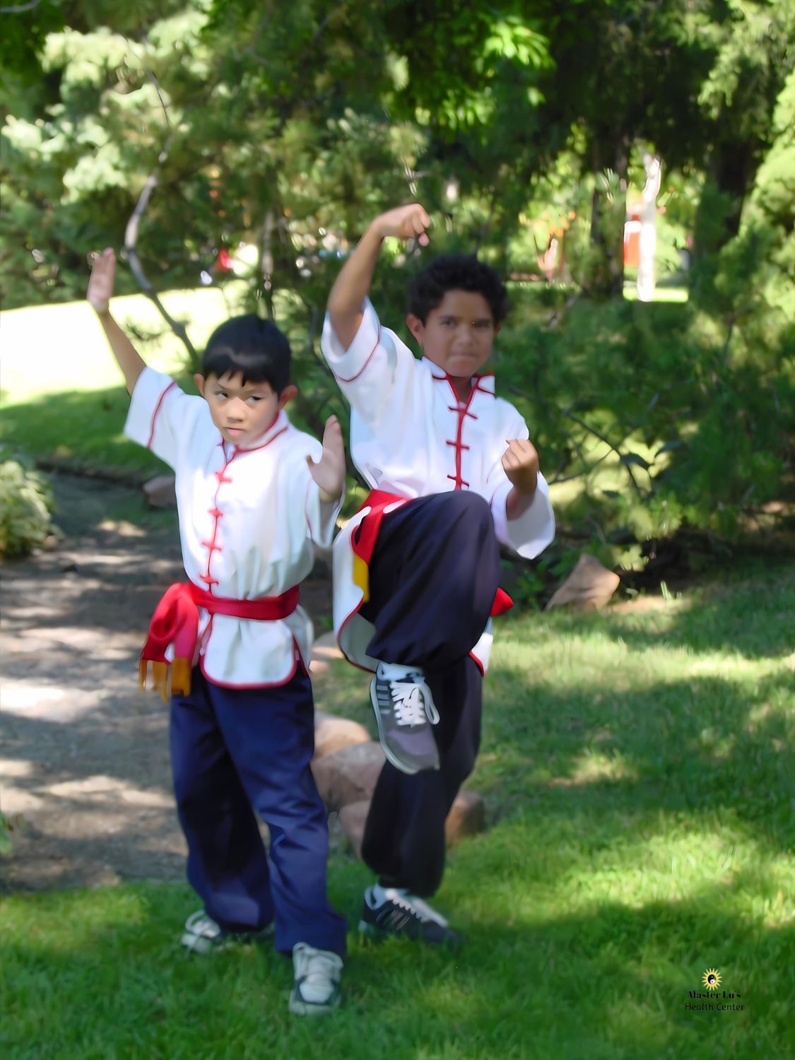 Children's Kung Fu Training in Salt Lake City Utah from Master Lu's Health Center